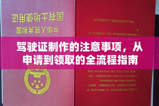 阿尔山驾驶证制作的注意事项，从申请到领取的全流程指南
