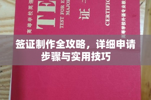 阿尔山签证制作全攻略，详细申请步骤与实用技巧
