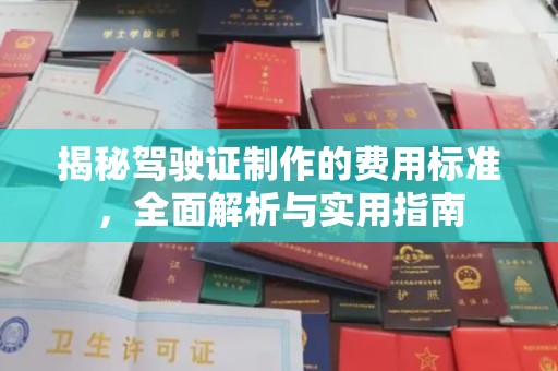 阿尔山揭秘驾驶证制作的费用标准，全面解析与实用指南